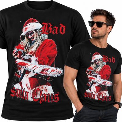 KOSZULKA ŚWIĄTECZNA BAD SANTA CLAUS